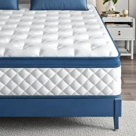 LA-10Q LACCARD Queen Mattress Firm Hybrid Bed Memory Foa