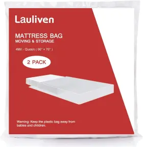 LMB01QUEEN LAULIVEN Mattress Bag Moving Queen