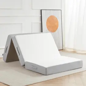 445023585524 LAZYZIZI Folding Mattress Memory Foam Fold