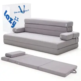 671891356943 LAZYZIZI Sleep Mattress Floor Couch Headrest