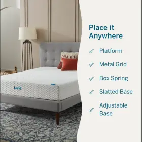 826705631604 LCID Gel Memory Foam Mattress Dual Layered Firm #3