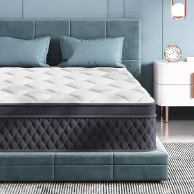 941601149023 LDLON Twin Mattress Memory Foam Hybrid Pressure