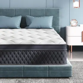 941601154089 LDLON Twin Mattress Hybrid Memory Foam Box