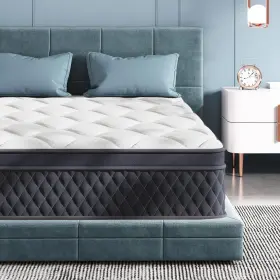 941601154157 LDLON Twin Mattress Hybrid Memory Foam Box Reli