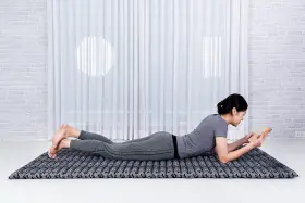 250587693591 LEEWADEE Floor Mattress Roll Up Futon Trifold #2