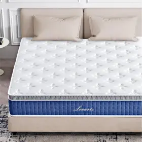 718387793001 LINARTS Twin Mattress Hybrid Box Pocket Spring