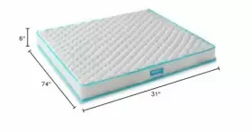 195425055008 LINENSPA Mattress Firm Feel Bonnell Spring Foam #2