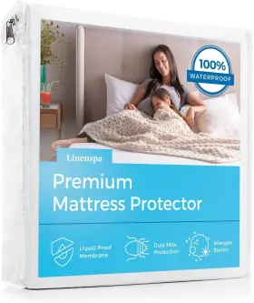 885509263046 LINENSPA Mattress Protector Queen