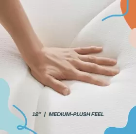 WMLS12QQGFSP LINENSPA Memory Foam Spring Hybrid Mattress #2