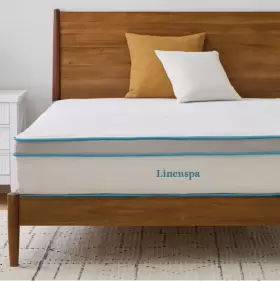 WMLS12QQGFSP LINENSPA Memory Foam Spring Hybrid Mattress