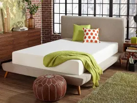 712396638384 LIVE AND SLEEP Classic Twin Memory Foam Mattress