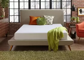 850009703798 LIVE AND SLEEP Firm Memory Foam Mattress Queen