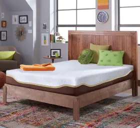 850009703866 LIVE AND SLEEP Layers Firm Gel Memory Foam Queen