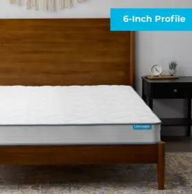 826705637835 LNENSPA Innerspring Mattress Firm Top Gel