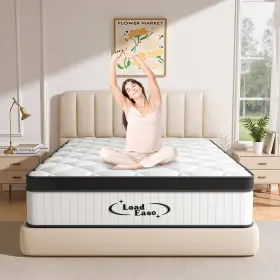 LE-P1 LOADEASE Mattress Queen Hybrid Box Firm Memo