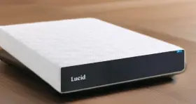 840008333089 LUCID Memory Foam Mattress Firm Gel Inf