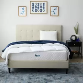 LUCC10TT3PMF LUCID COMFORT COLLECTION Mattress Twin Top Gel
