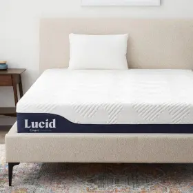 LUCC10TX38GH LUCID COMFORT COLLECTION Mattress Twin Gel Aloe