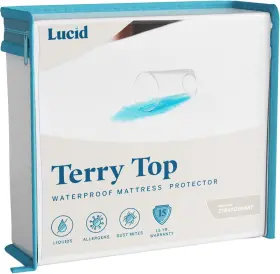 LS00FFMP LUCID Hypoallergenic Waterproof Mattress Protector