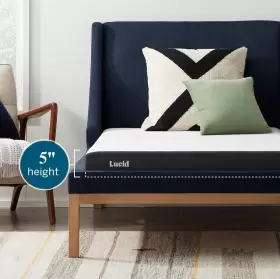 LU05QQFR30GF LUCID Gel Memory Foam Mattress Dual Layered Firm #3