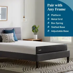 LU08TTFR30GF LUCID Twin Firm Gel Memory Foam Mattress #3