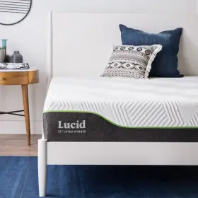 LU12KK70LH LUCID Latex Hybrid Mattress King