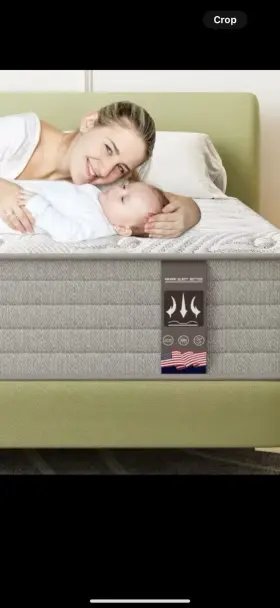 LU12QQ45MF LUCID Gel Memory Foam Mattress Queen #2