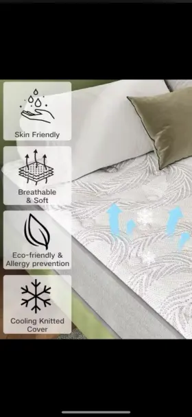 LU12QQ45MF LUCID Gel Memory Foam Mattress Queen #3