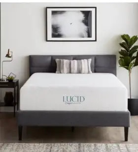LU14FF6PMF LUCID Bliss Gel Memory Foam Bed Mattress