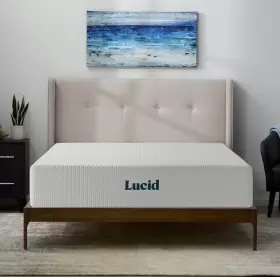 LU14KK45MF LUCID Refresh Triple Gel Memory Foam Mattress King #2