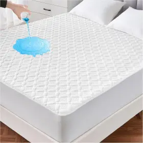 Queen LUNSING Waterproof Mattress Protector Breathable