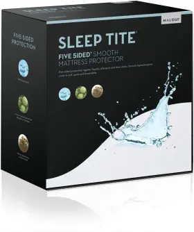 SL0PSQ5P MALOUF Mattress Protector Split Queen