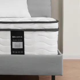 BD-MA-0004A MARNUR Queen Firm Euro Top Hybrid Mattress
