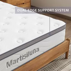 WF-FMA-012F MARTISILUNA Pressure Relief Gel Memory Foam Twin #2