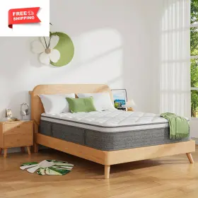 12-QUEEN-MATTRESS MATTRESS Box Individual Pocket Spring Motio