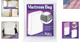 743129474429 MATTRESS BAG Bed Secure Storage Moving Shield #2