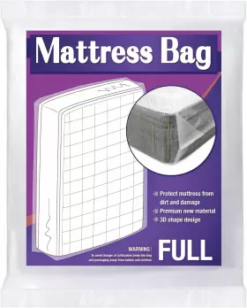 743129474429 MATTRESS BAG Bed Secure Storage Moving Shield #3