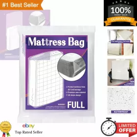 743129474429 MATTRESS BAG Bed Secure Storage Moving Shield
