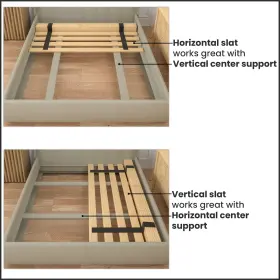 617092925205 MATTRESS COMFORT Horizontal Wooden Bunkie Board #2