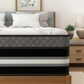 GOUHM520MH MATTRESS Hybrid Gel Memory Foam Pocket Spring Twin