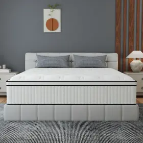 OLUHM502NE MATTRESS Box Gel Memory Foam Hybrid Spring Twin