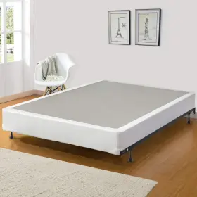 607353594714 MATTRESS SOLUTION Wood Box Spring Foundation Set