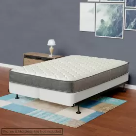 608065649396 MATTRESS SOLUTION Wood Box Spring Asse #2