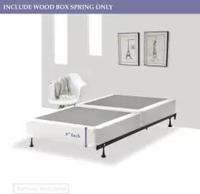 689827080589 MATTRESS SOLUTION Assembled Split Box Spring Set #2