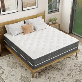 UPUHM011MH MATTRESS Hybrid Gel Memory Foam Springs Twin Queen