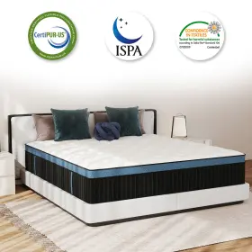 US010MHOSMAT MATTRESS Gel Memory Foam Pocket Spring Hybrid