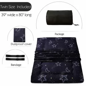 461339016133 MAXYOYO Moon Star Futon Mattress Floor Folding #3