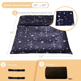 461339016256 MAXYOYO Moon Star Futon Mattress Floor Folding #2