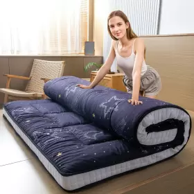 689991443234 MAXYOYO Moon Star Futon Mattress Floor Quilted