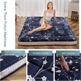691041024287 MAXYOYO Printed Futon Mattress Padded Floor #2